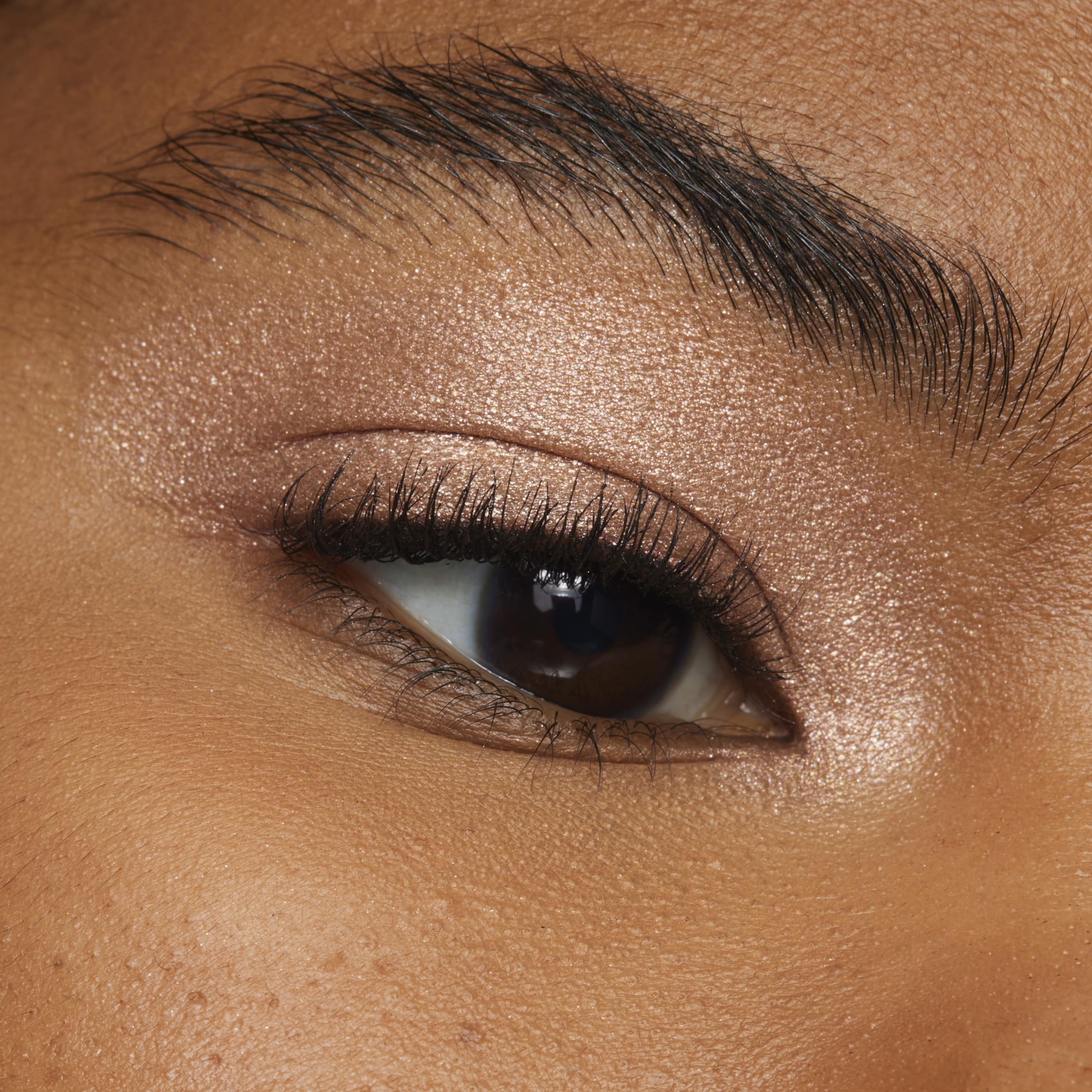 L'Oreal Paris Le Shadow Stick swatched on arm to show true Twinkly Rose payoff and buildability