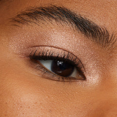 L'Oreal Paris Le Shadow Stick swatched on arm to show true Twinkly Rose payoff and buildability