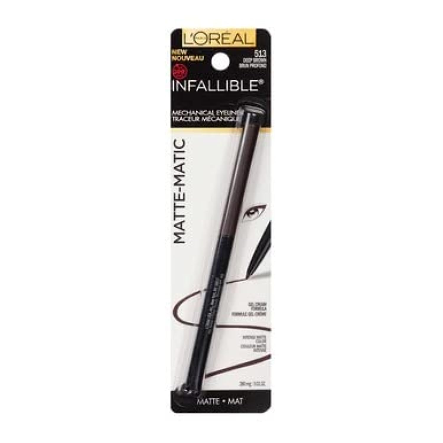 L'Oreal Paris eyeliner in a makeup bag demonstrating portability and convenience