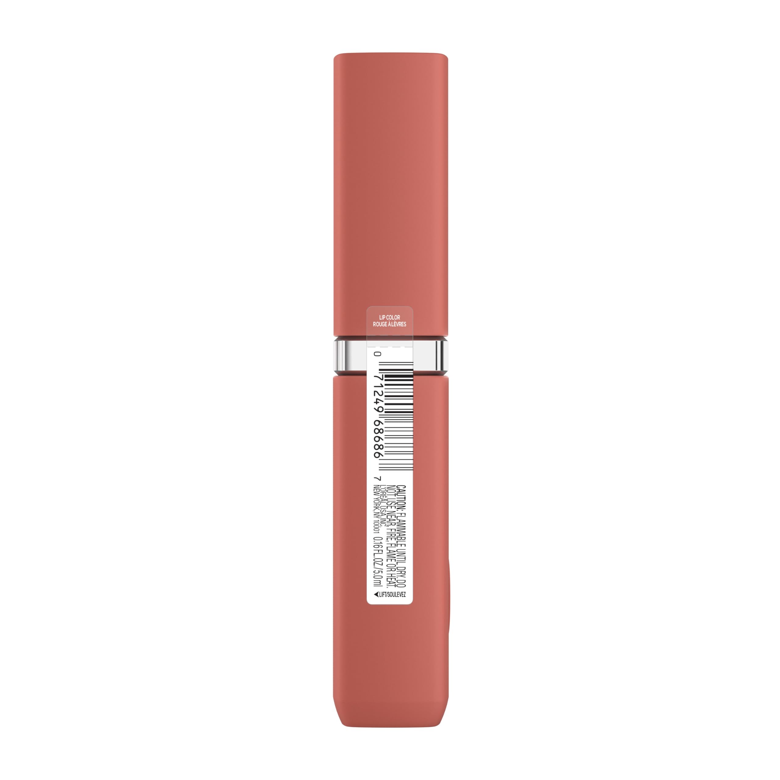 Model wearing L'Oreal Paris Rose Heat showcasing all-day matte look
