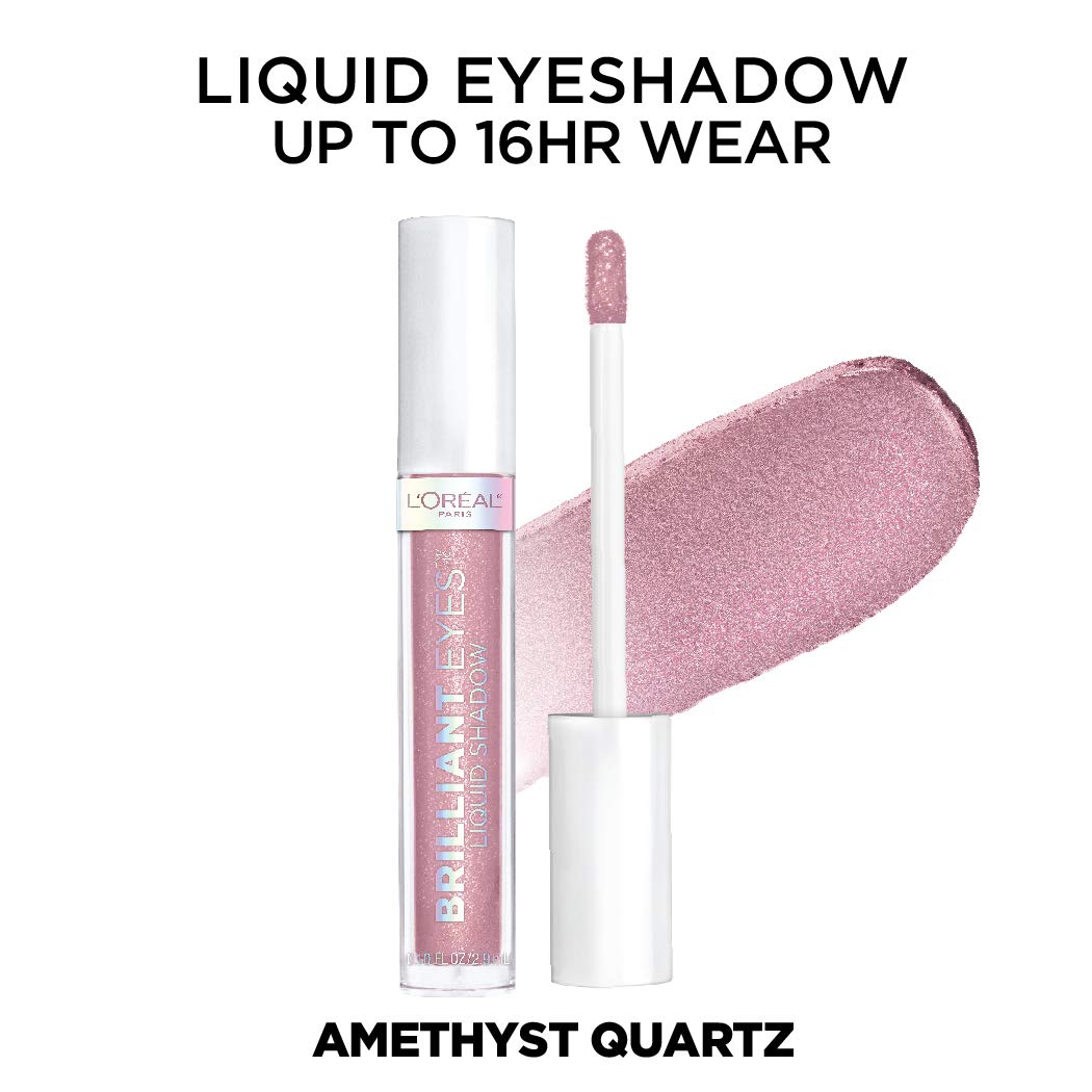 L'Oreal Paris liquid shadow texture close-up for blendable finish