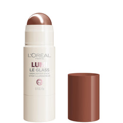 L'Oreal Paris front packaging of Lumi Le Glass Stick showing product name and shade