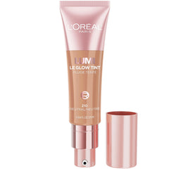L'Oreal Paris front bottle showing packaging and glow finish benefit