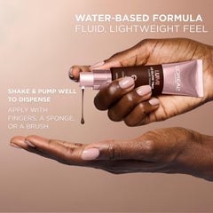 L'Oreal Paris lifestyle boudoir shot showing natural radiant skin in everyday setting