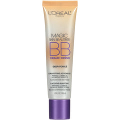 L'Oreal Paris BB cream front packaging showing product and shade benefits
