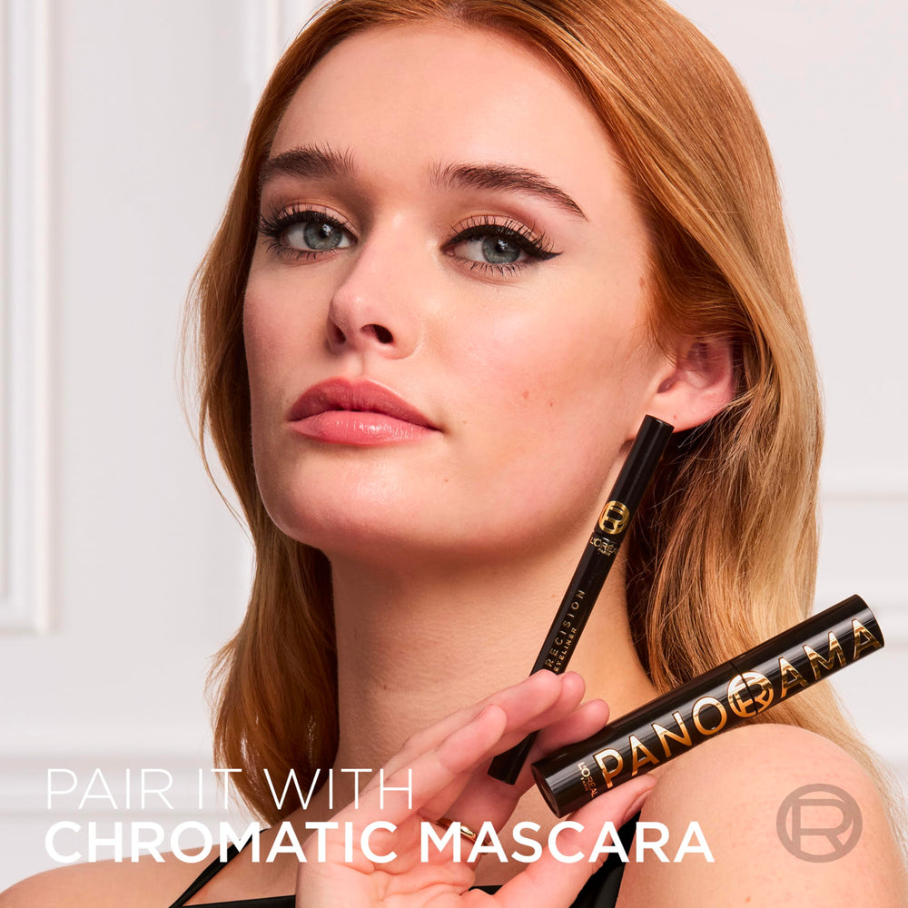 L'Oreal Paris in a makeup bag lifestyle image conveying travel-ready longevity