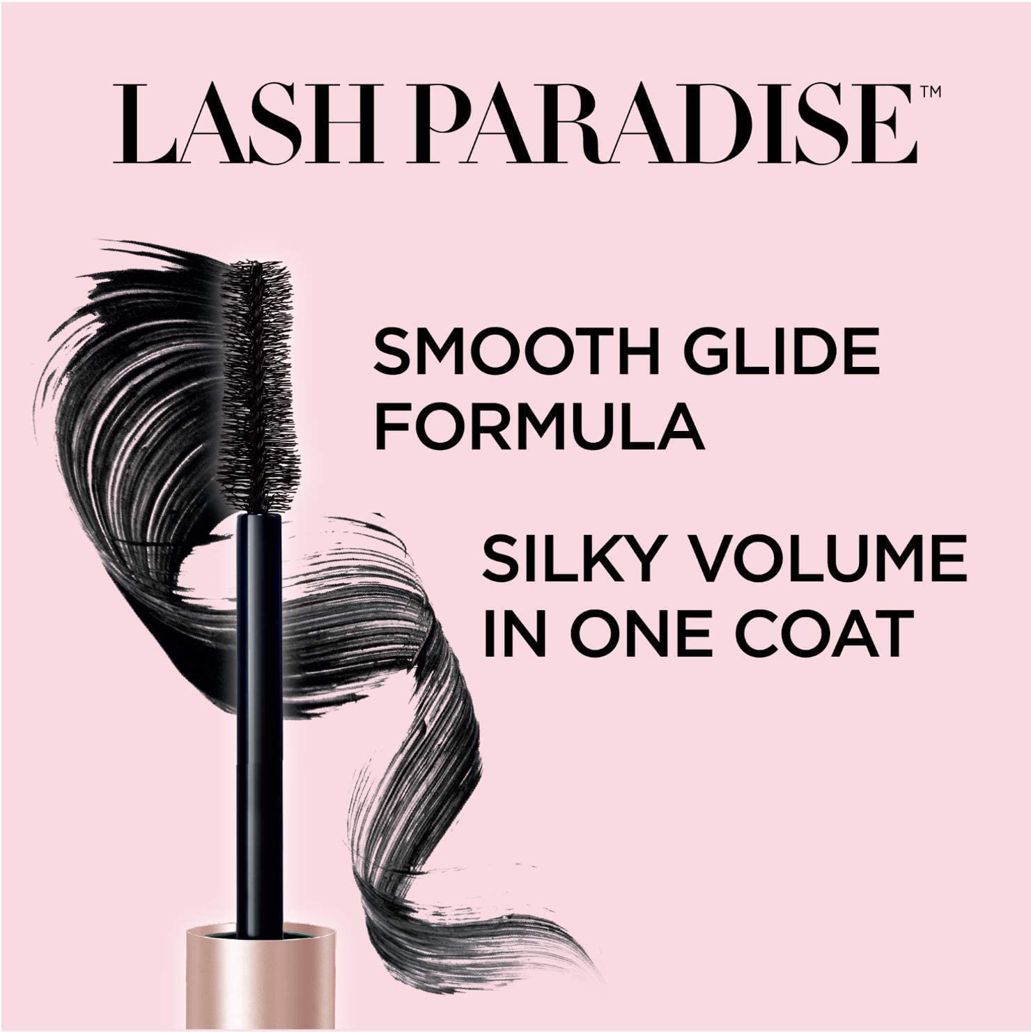 L'Oreal Paris tube held in hand showing compact size and travel-friendly benefit