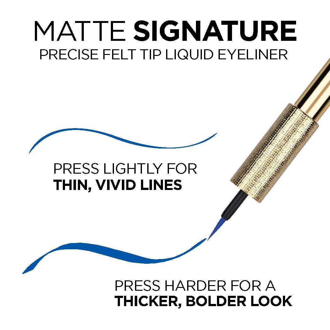 L'Oréal Paris applying liner near lashline for clean definition