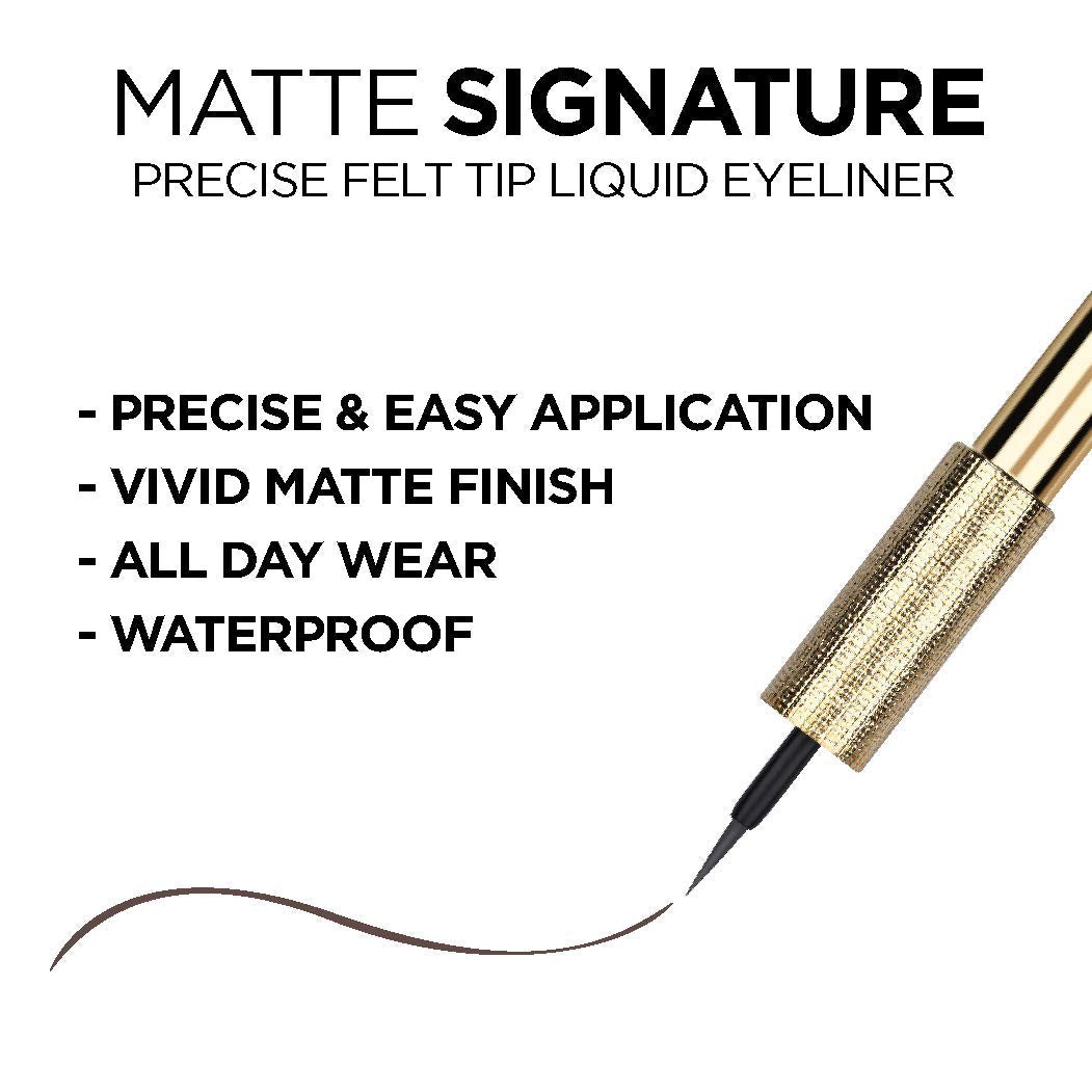 L'Oreal Paris applicator close-up highlighting short stem for precise control
