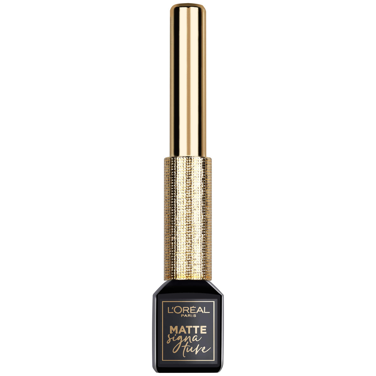 L'Oreal Paris front packaging showing Greige shade and matte finish benefit
