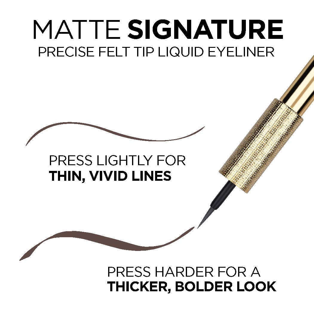 L'Oreal Paris product next to ruler showing 0.07 fl oz size convenience