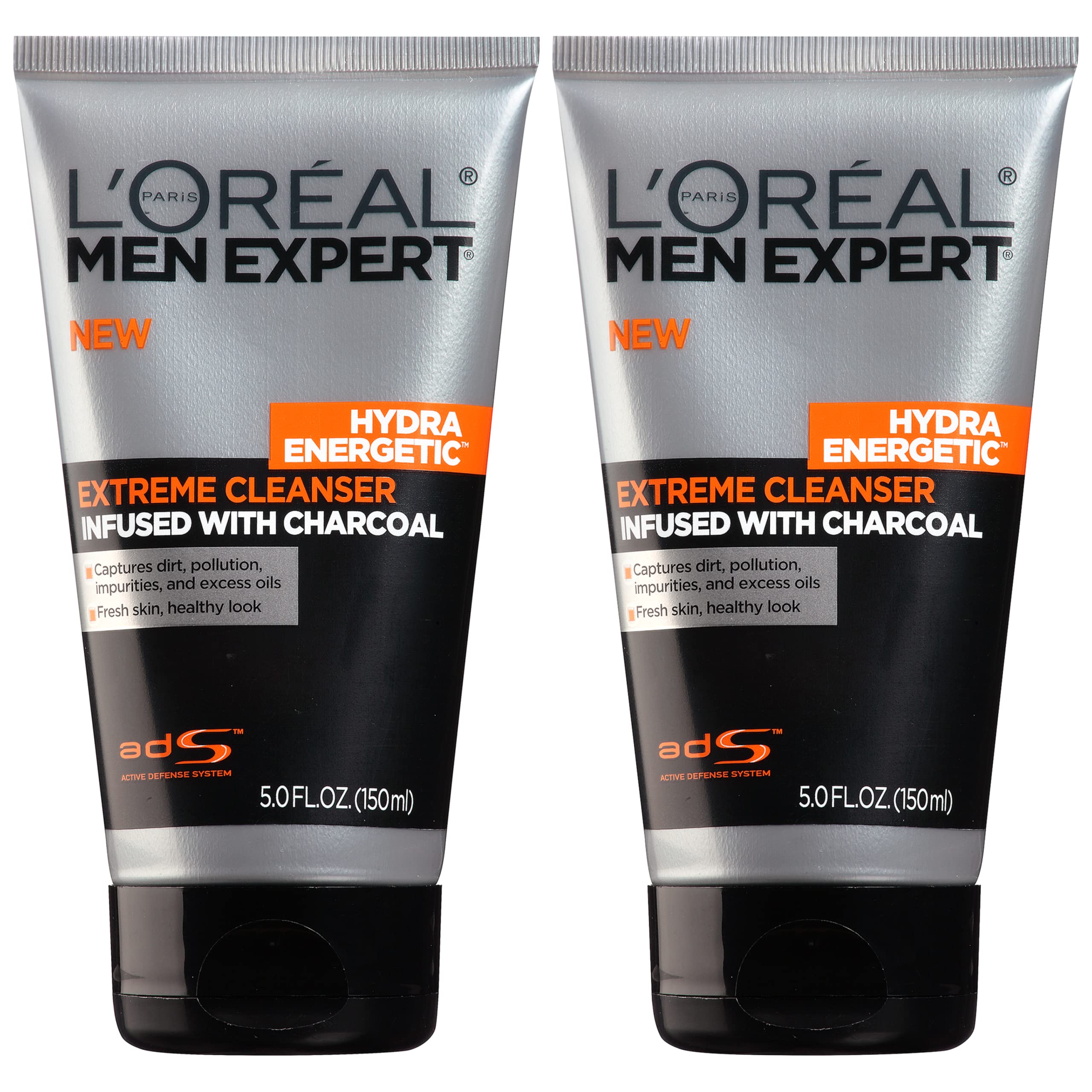 L'Oreal Paris Men Expert front packaging showing product benefits and compact two-count set
