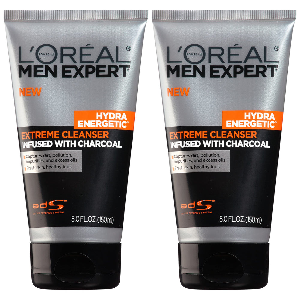 L'Oreal Paris Men Expert front packaging showing product benefits and compact two-count set