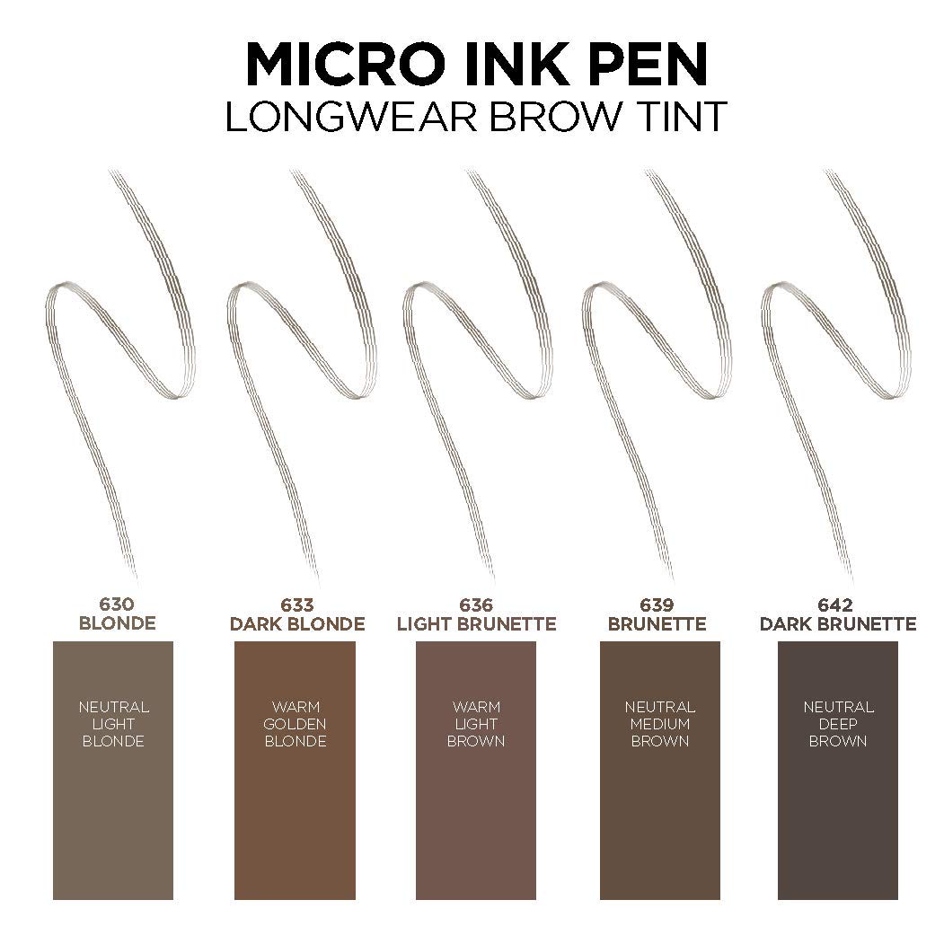 L'Oreal Paris pen in a makeup bag lifestyle showing on-the-go convenience