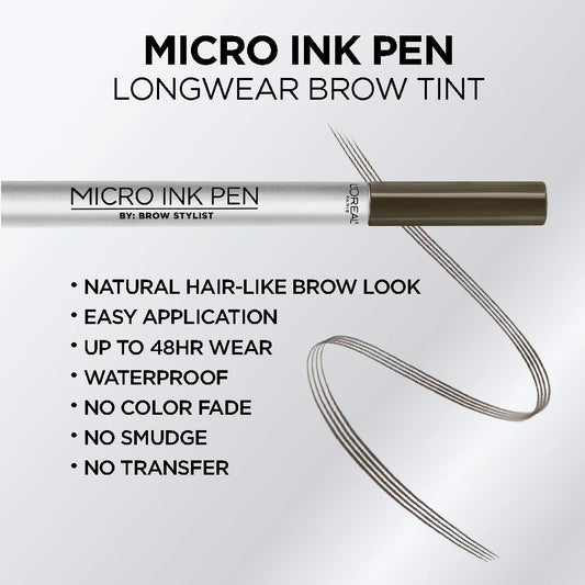 L'Oreal Paris precision comb tip close-up for hair-like brow strokes
