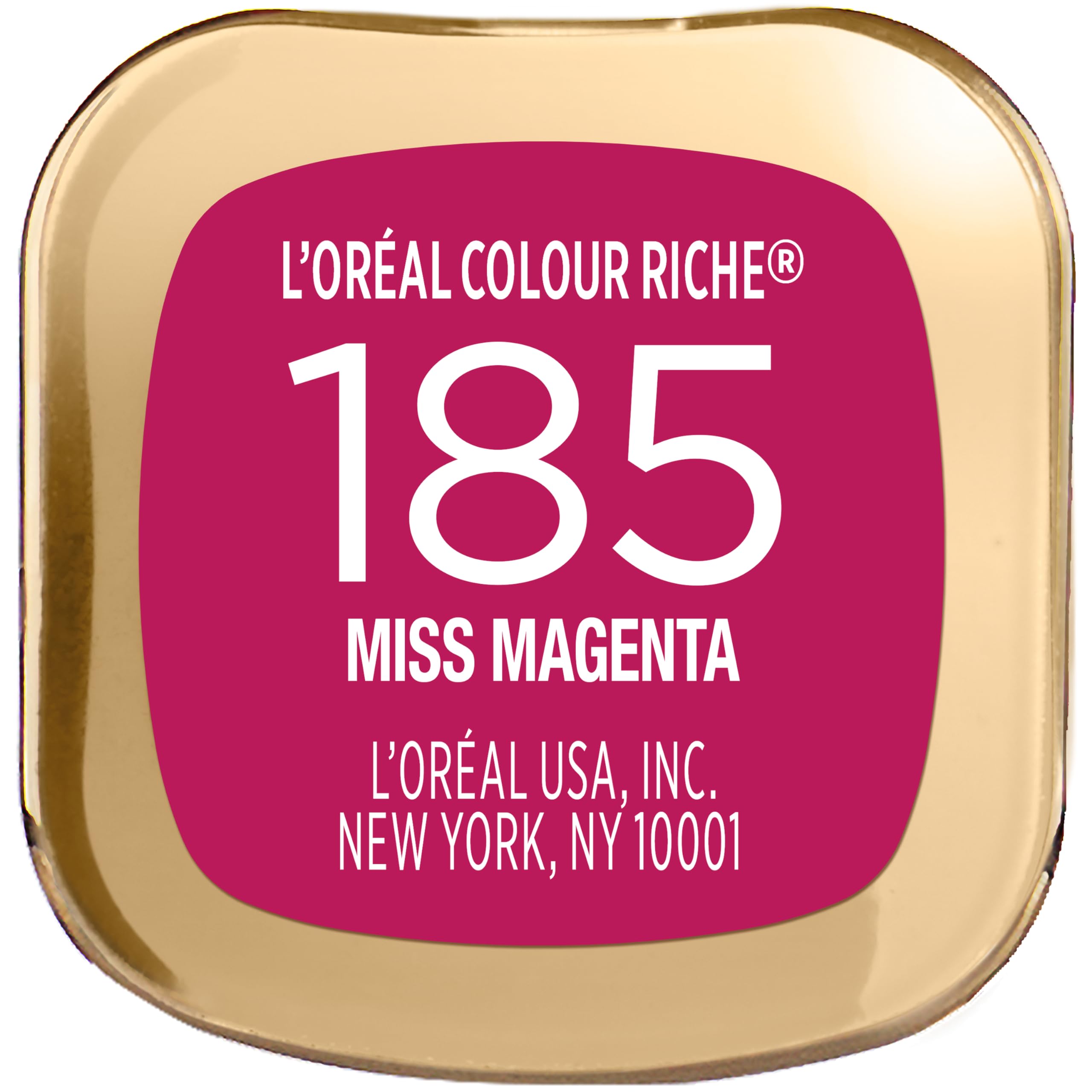 L'Oreal Paris Miss Magenta in an evening setting highlighting color impact and polished style