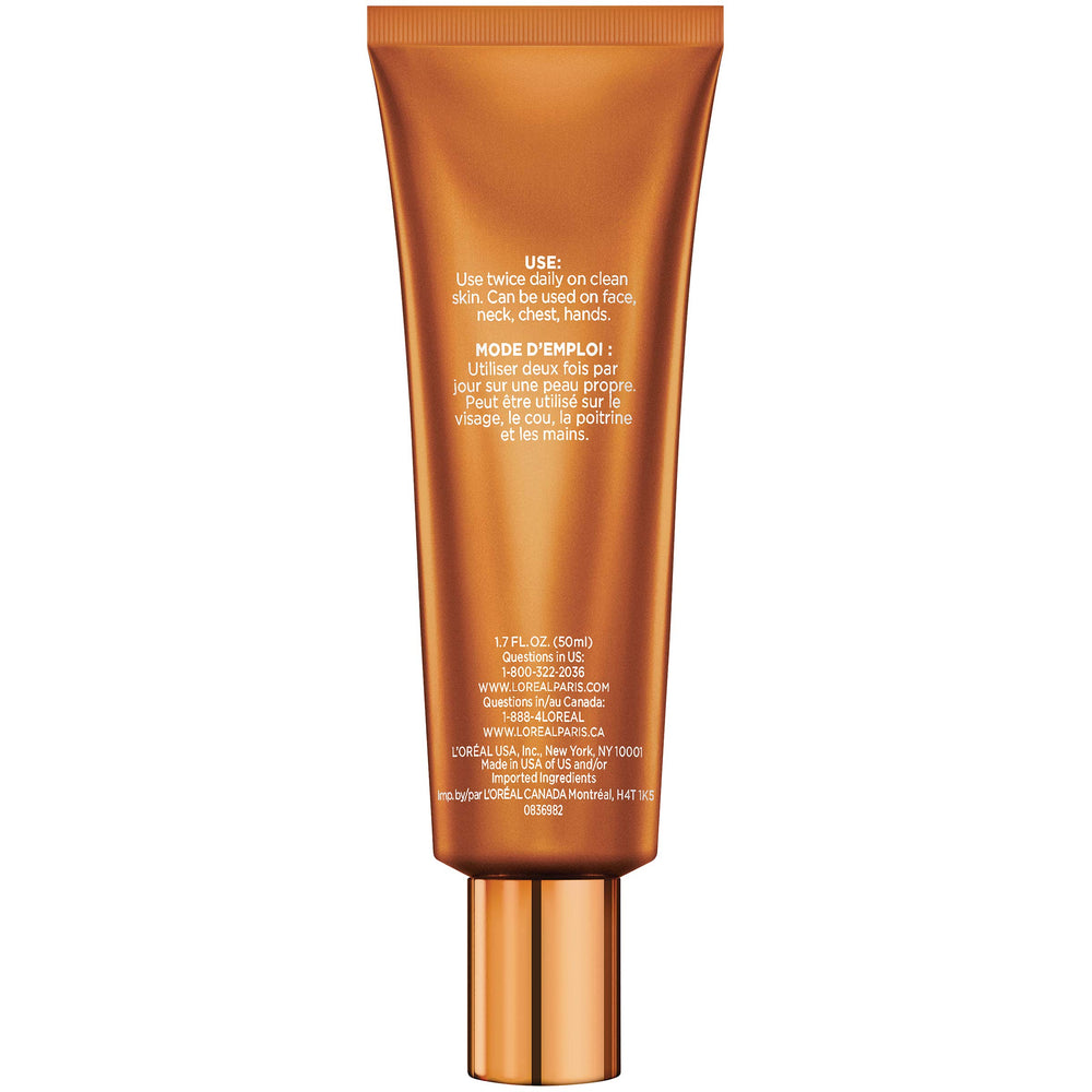L'Oreal Paris balm absorbed into skin, showcases non-sticky finish