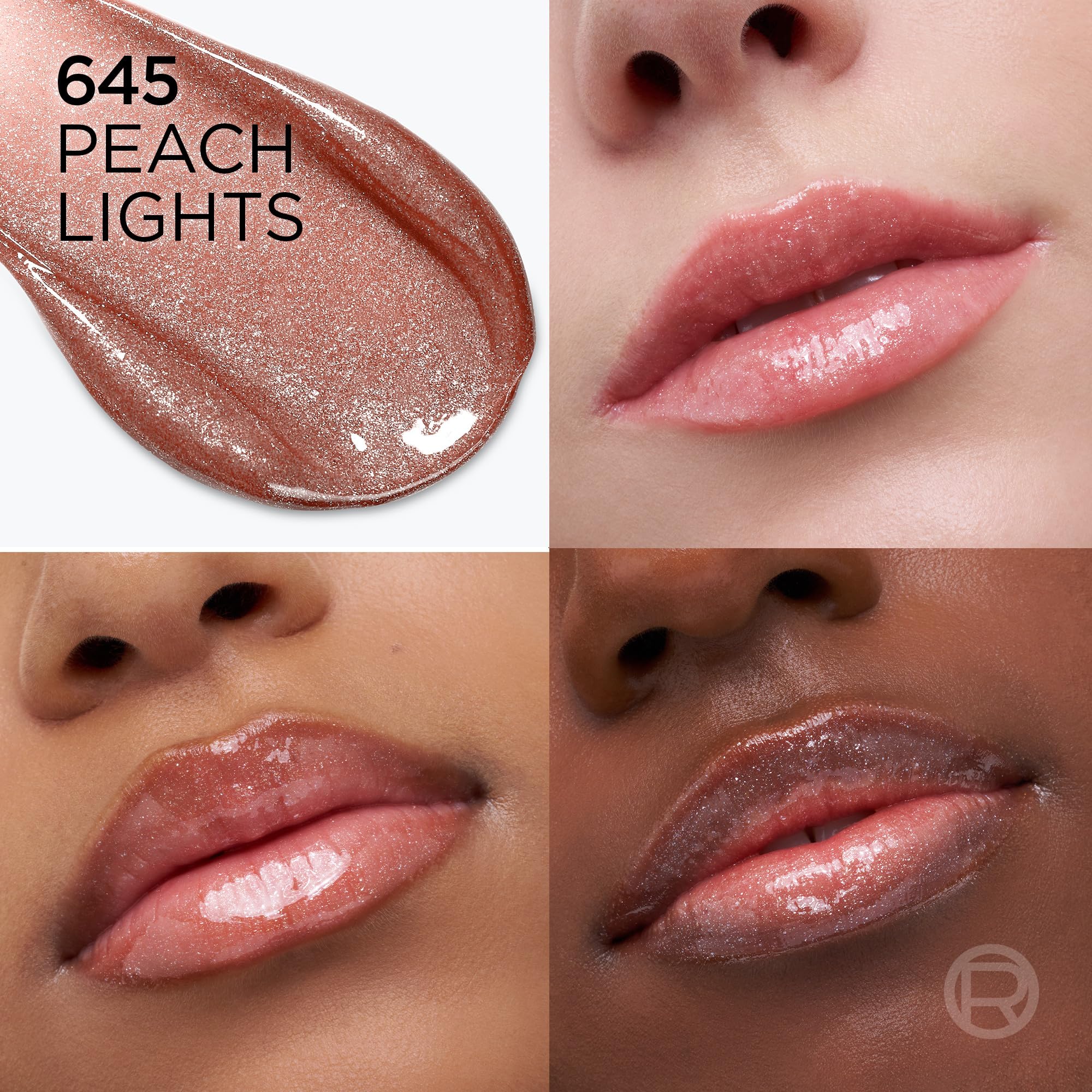 L'Oreal Paris cushiony pillow applicator detail with massaging beads demonstrating smooth, even application benefit