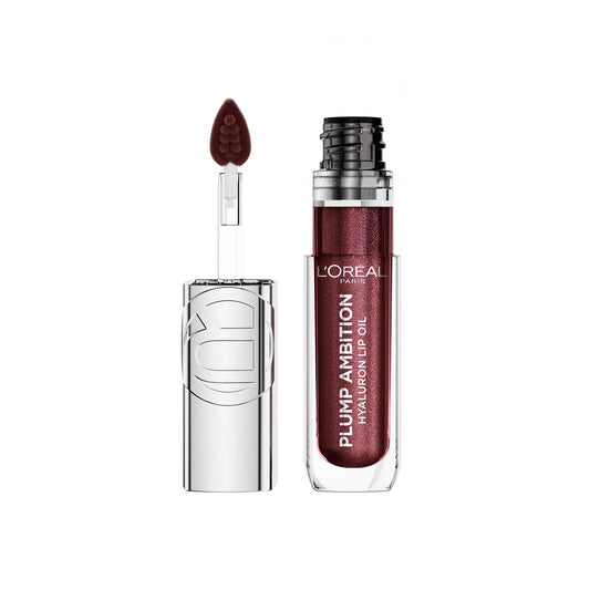 L'Oreal Paris front packaging showing Ruby Lights and glossy benefit