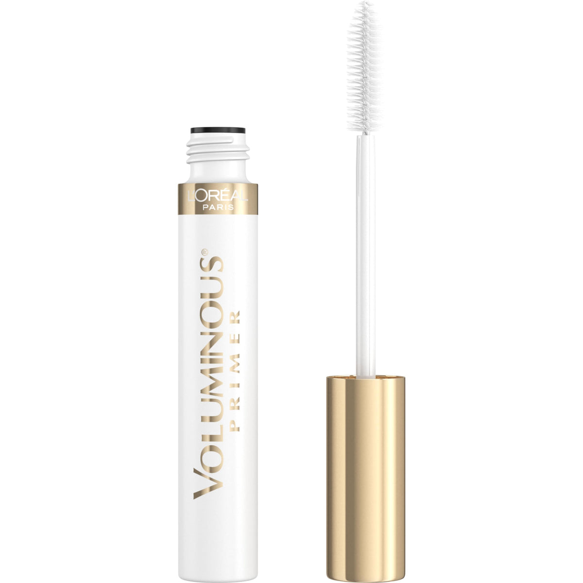 L'Oreal Paris primer front packaging showing product and benefit of amplified lashes