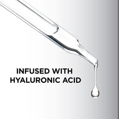L'Oreal Paris glossy texture swirl demonstrating hydration and shine