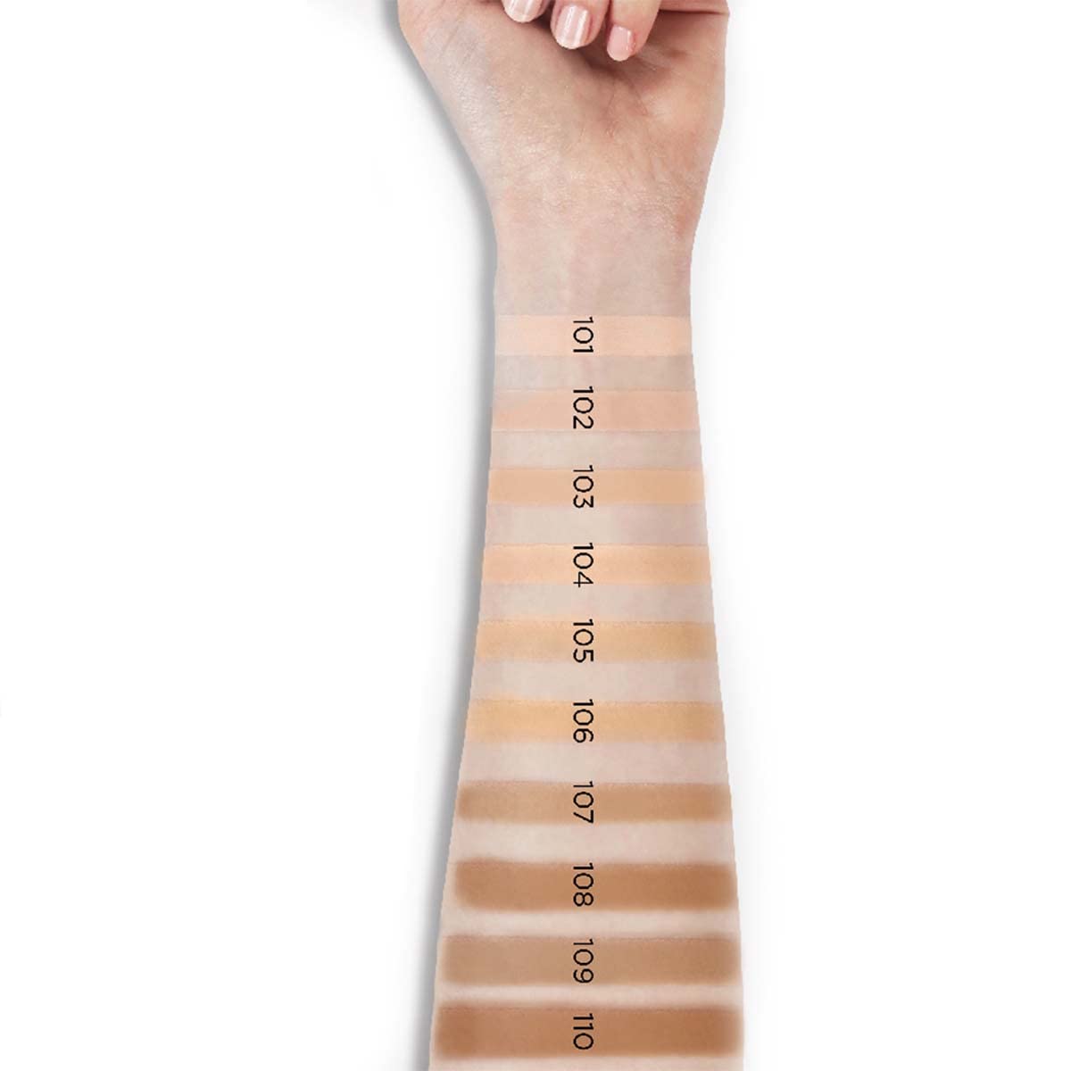 L'Oreal Paris foundation being applied with brush for controlled coverage