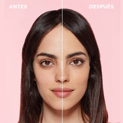 L'Oreal Paris applied with foundation brush displaying even coverage and effortless blending