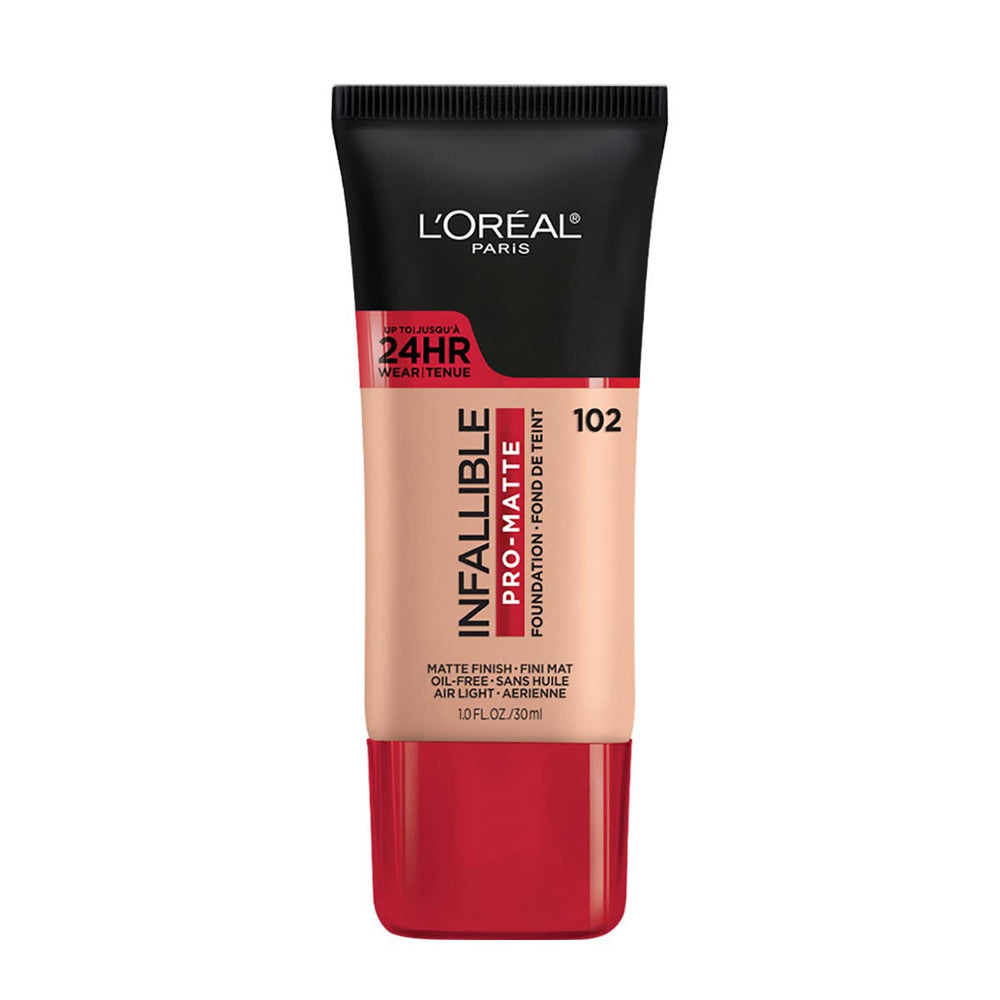 L'Oreal Paris bottle front showing clean packaging and easy dispensing benefit