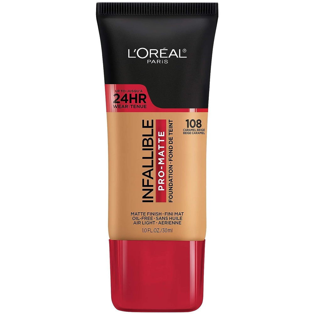 L'Oreal Paris front packaging showing bottle and shade for easy identification