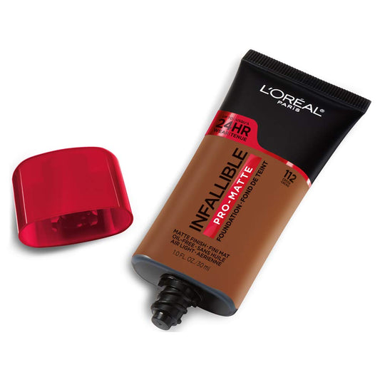 L'Oreal Paris open cap and dispenser demonstrating easy control benefit