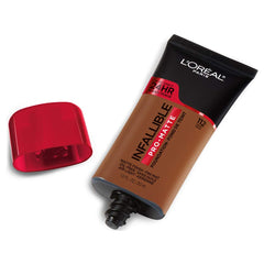 L'Oreal Paris open cap and dispenser demonstrating easy control benefit