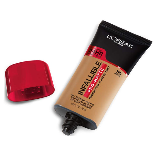 L'Oreal Paris pump and cap detail for convenient precise dispensing benefit