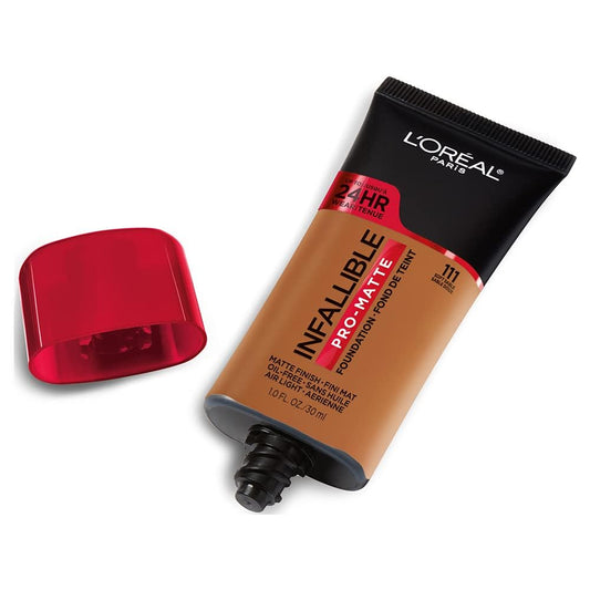 L'Oreal Paris pump dispenser close-up for controlled product dispensing benefit