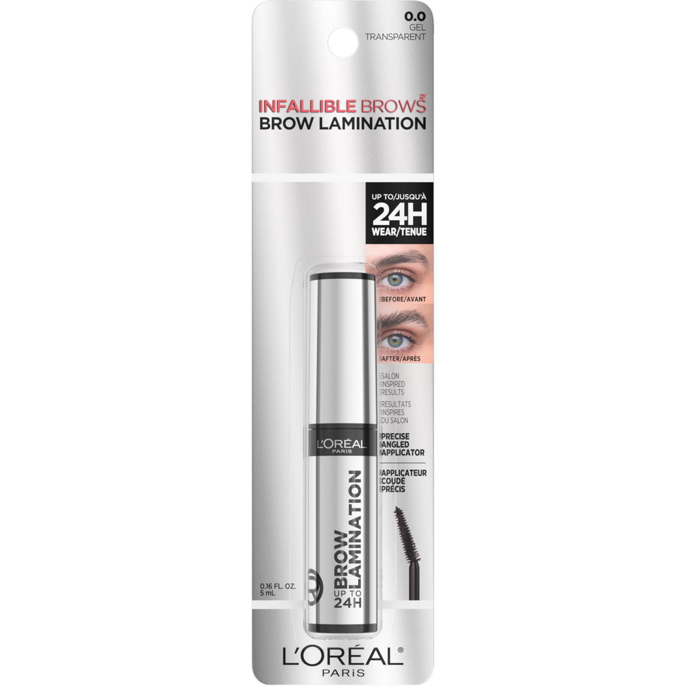 L'Oreal Paris label and ingredients close-up highlighting formula transparency