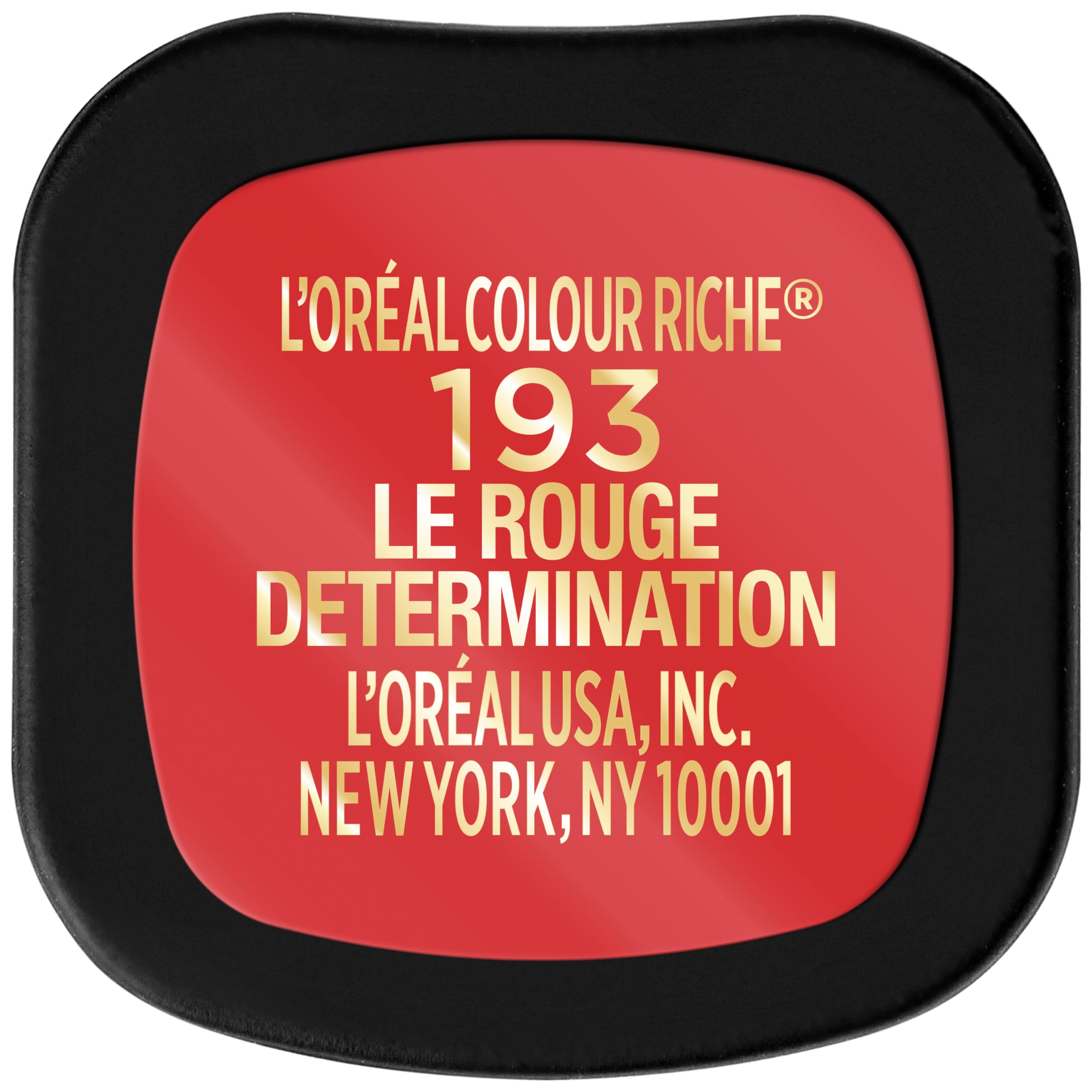 L'Oreal Paris label close-up showing hyaluronic acid ingredient for hydration