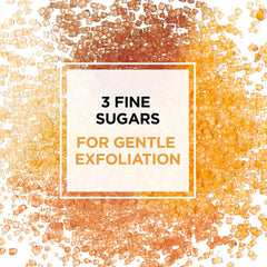 applying L'Oréal Paris Pure Sugar Scrub on hand to demonstrate melting scrub and smoothing effect