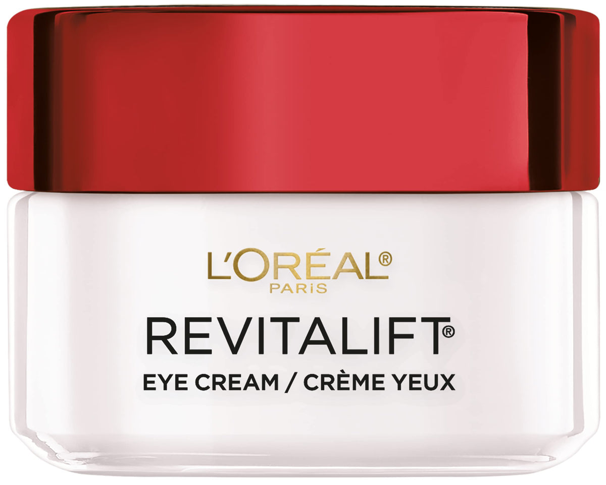 L'Oreal Paris jar front view showing product and branding, conveys shelf appeal