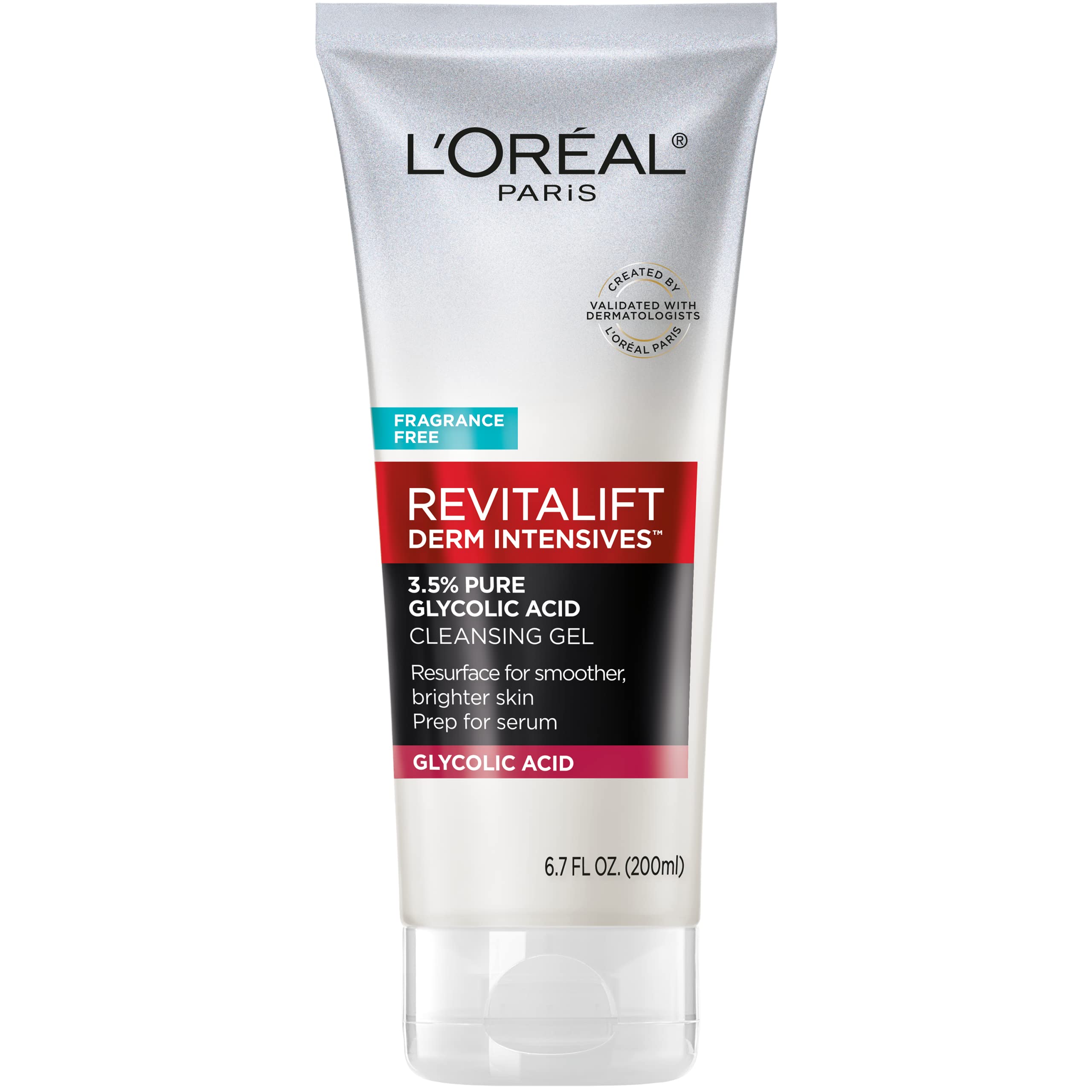 L'Oreal Paris front packaging showing product and benefits
