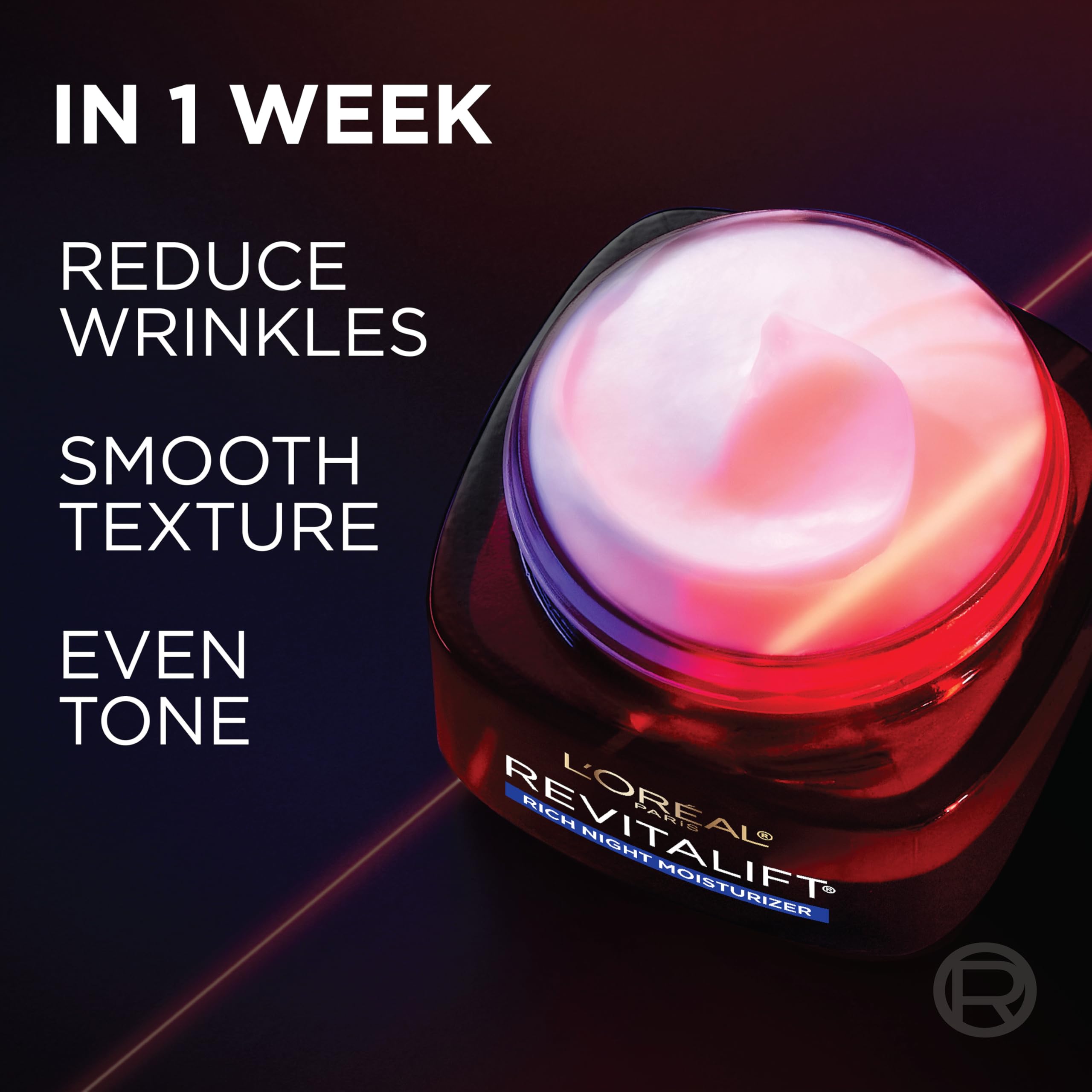 L'Oreal Paris vitamin C and acids ingredient visual highlighting brightening benefit