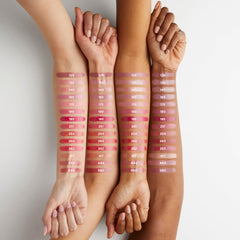 L'Oreal Paris swatch on forearm showing rich brown payoff and color accuracy