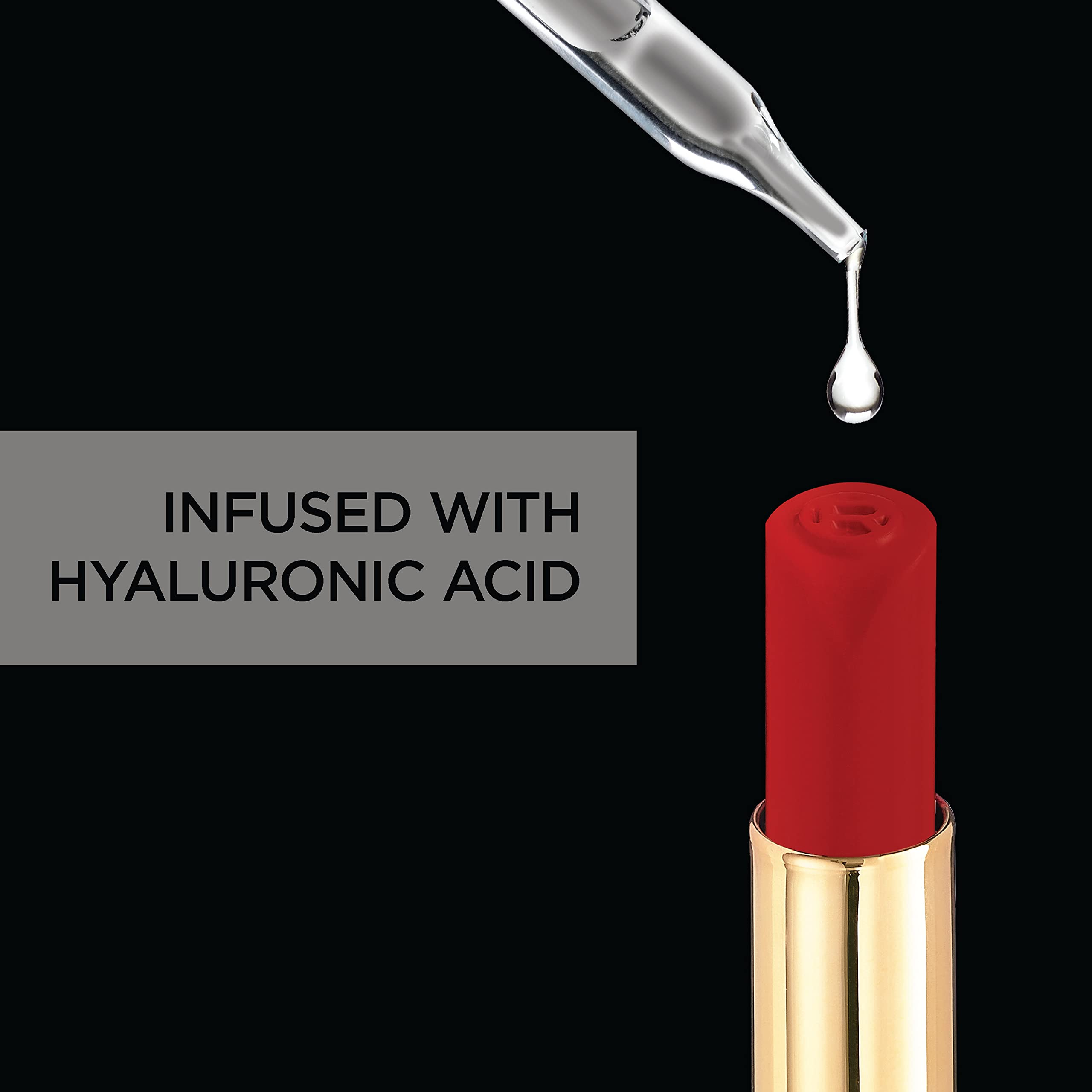 L'Oreal Paris closeup application demonstrating controlled lip lining benefit