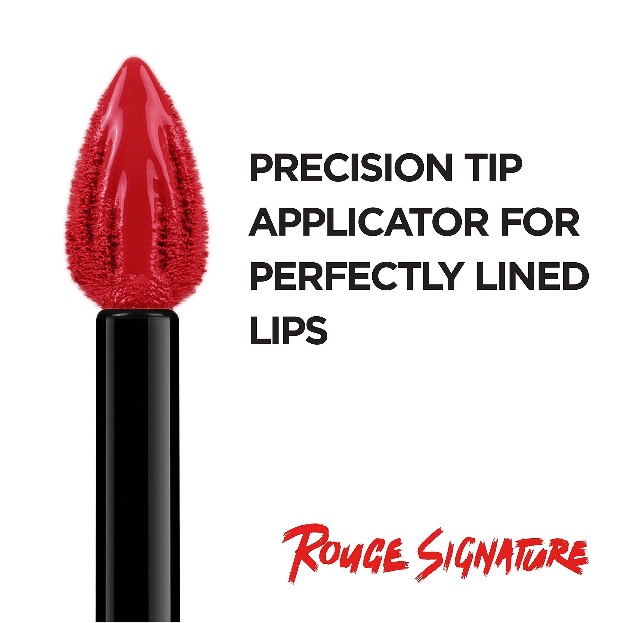 L'Oreal Paris tube beside a coin showing scale and portability benefit travel-friendly touch-ups