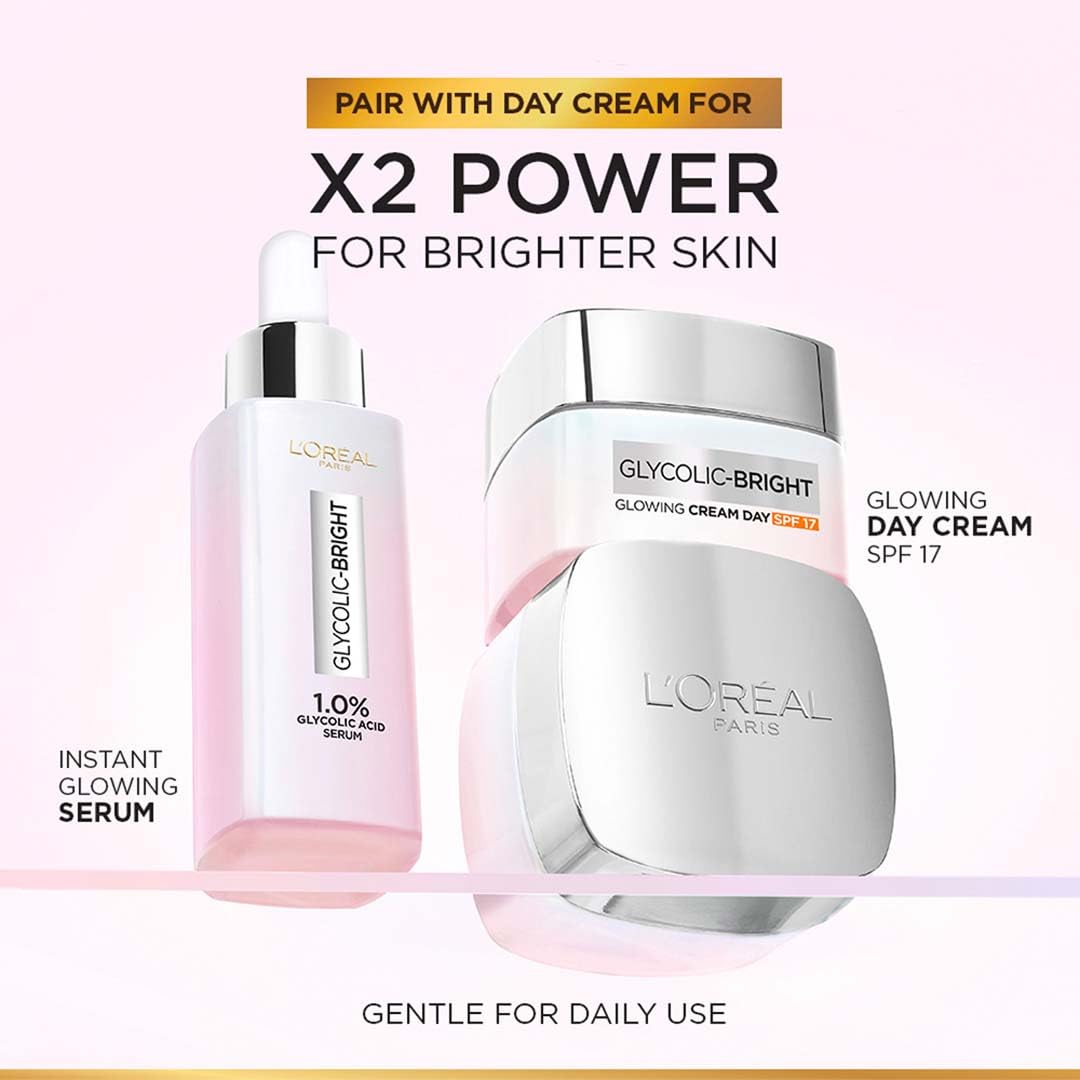 L'Oreal Paris conceptual before and after skin evenness comparison