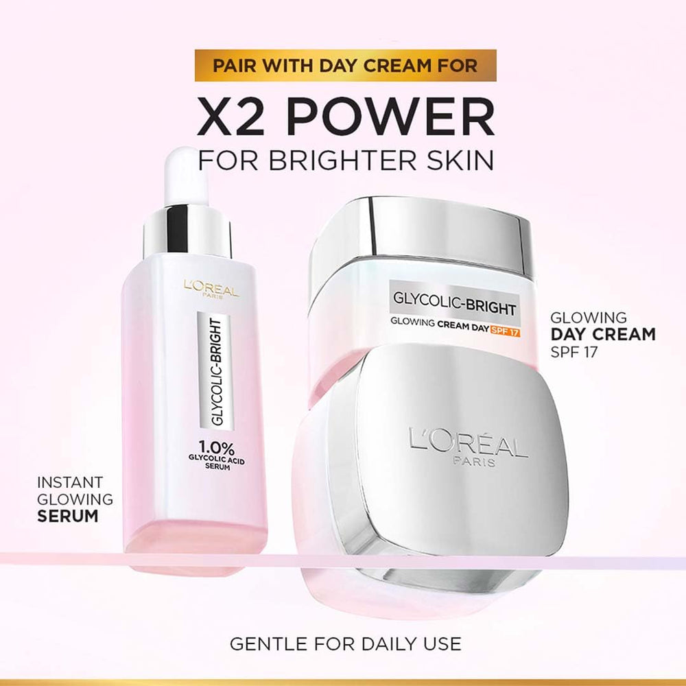 L'Oreal Paris conceptual before and after skin evenness comparison