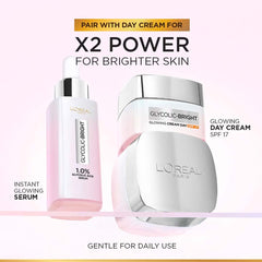 L'Oreal Paris conceptual before and after skin evenness comparison