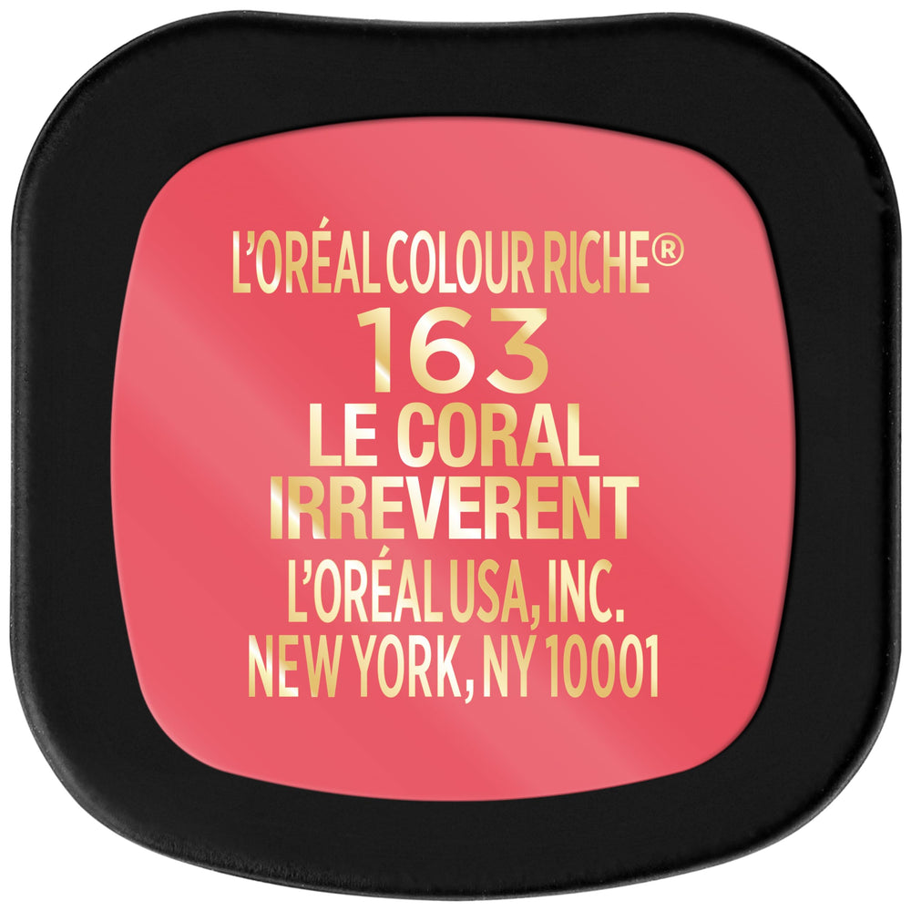 L'Oreal Paris shade range display with Le Coral showcases variety and choice across skin tones