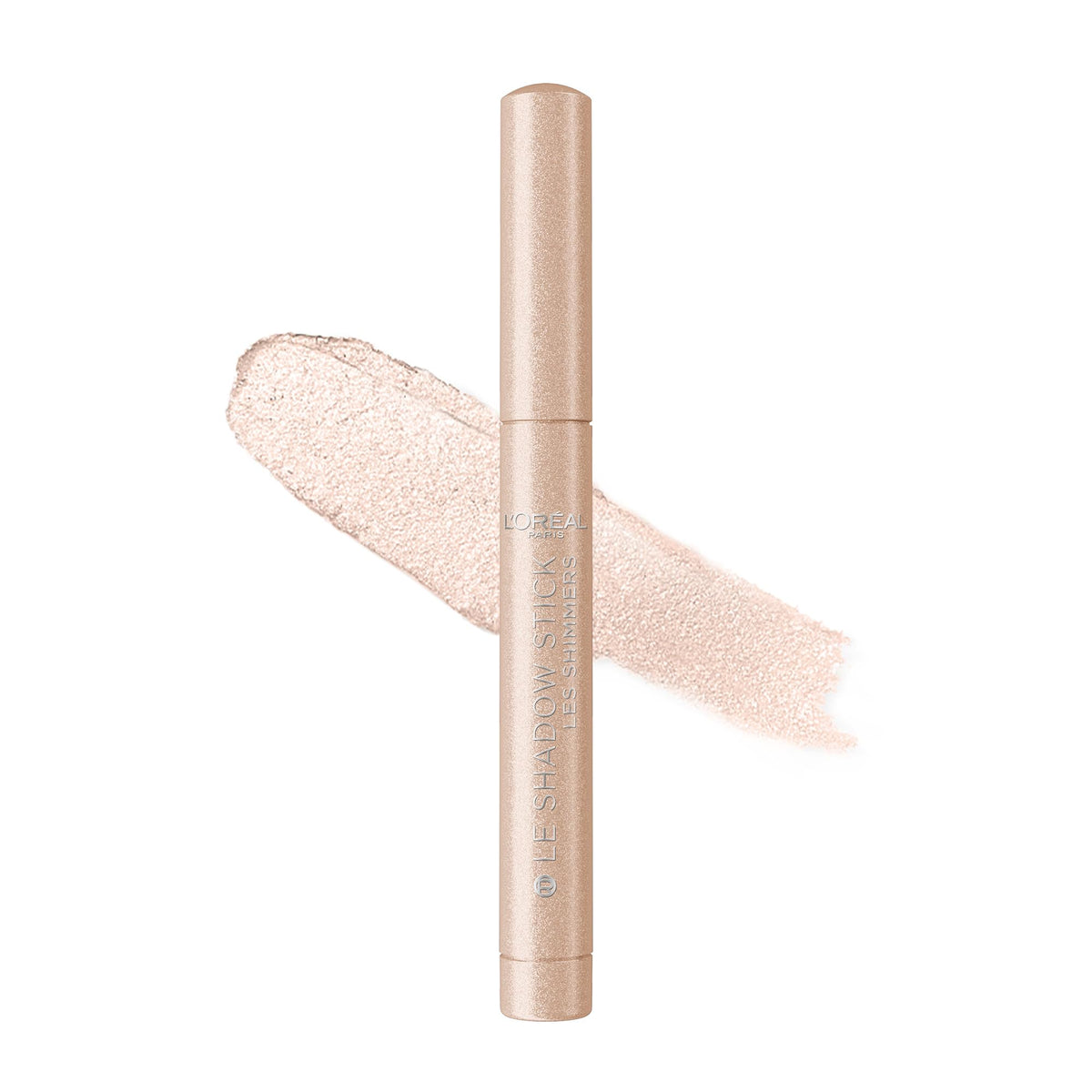 L'Oreal Paris shadow stick front view showing product packaging and easy use