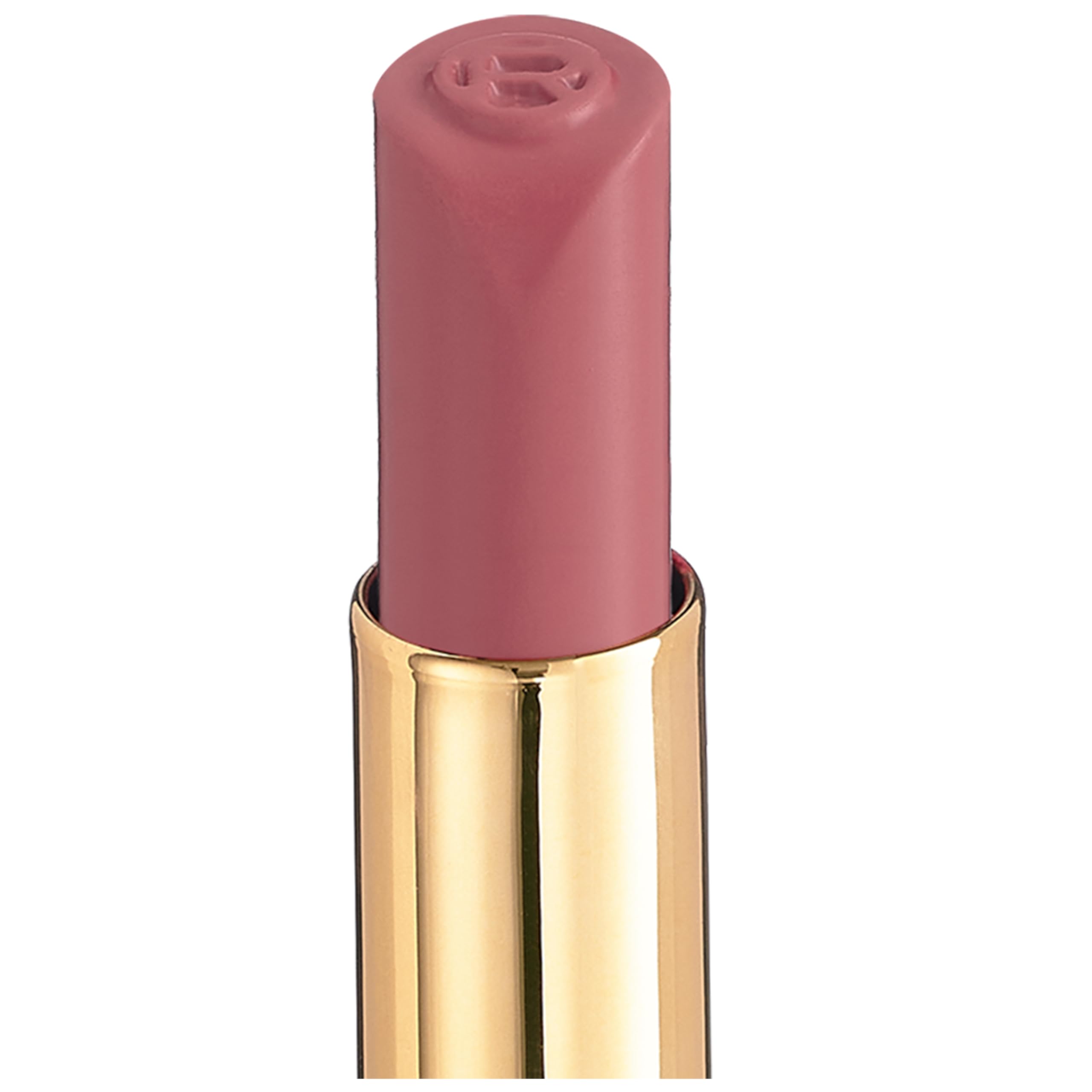 L'Oreal Paris lipstick beside a coin showing compact size benefit: pocketable