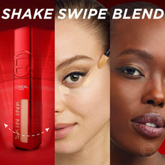 L'Oreal Paris Skin Ink texture droplet illustrating lightweight, blendable formula