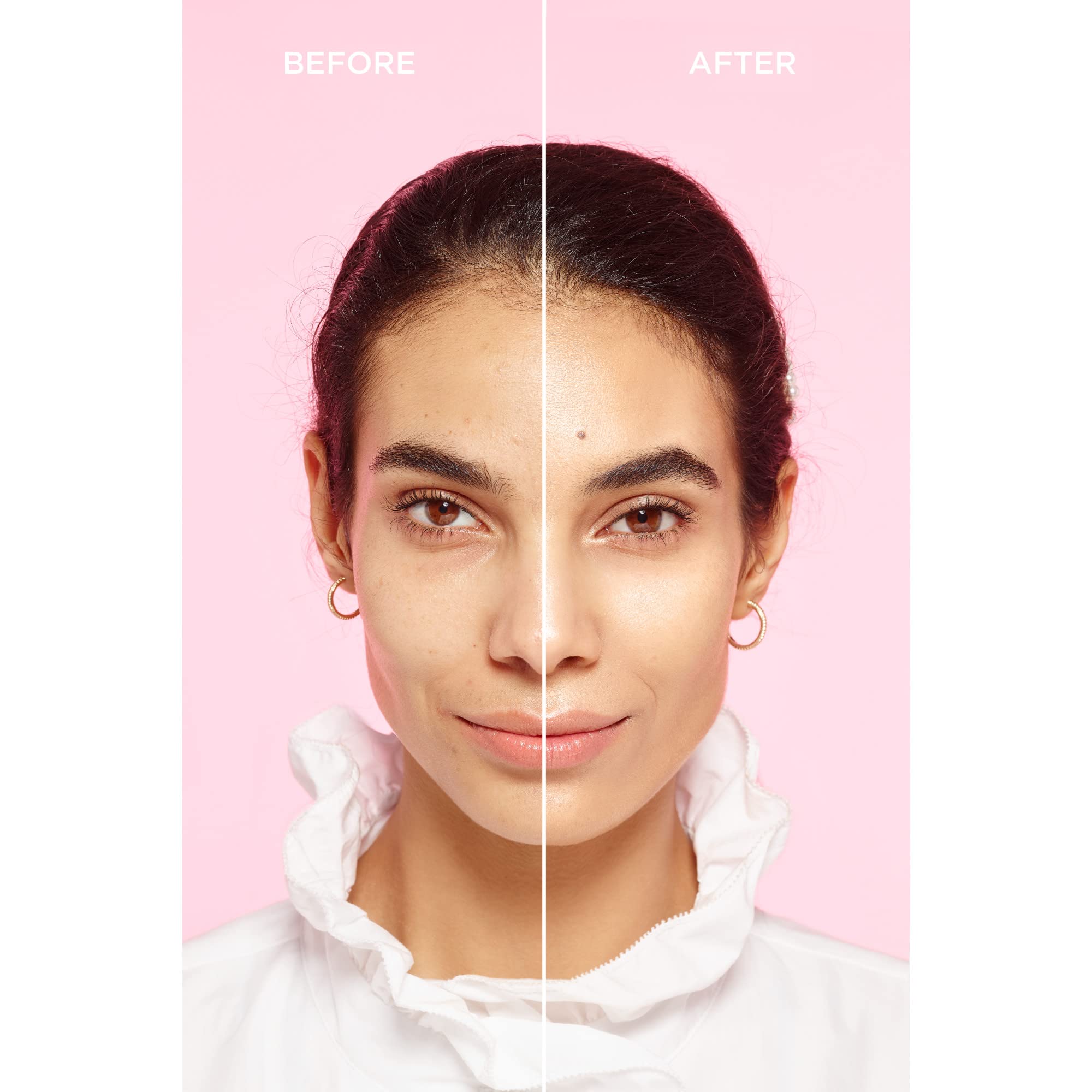 L'Oreal Paris application on hand blending for even skin tone